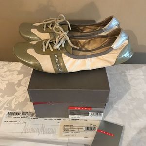Prada scrunch sneakers